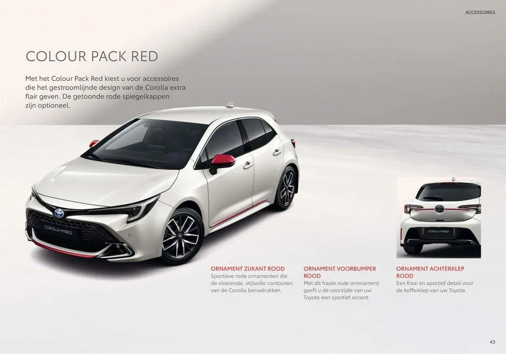 Corolla Hatchback van 20 november tot 20 november 2024 - Folder pagina 43