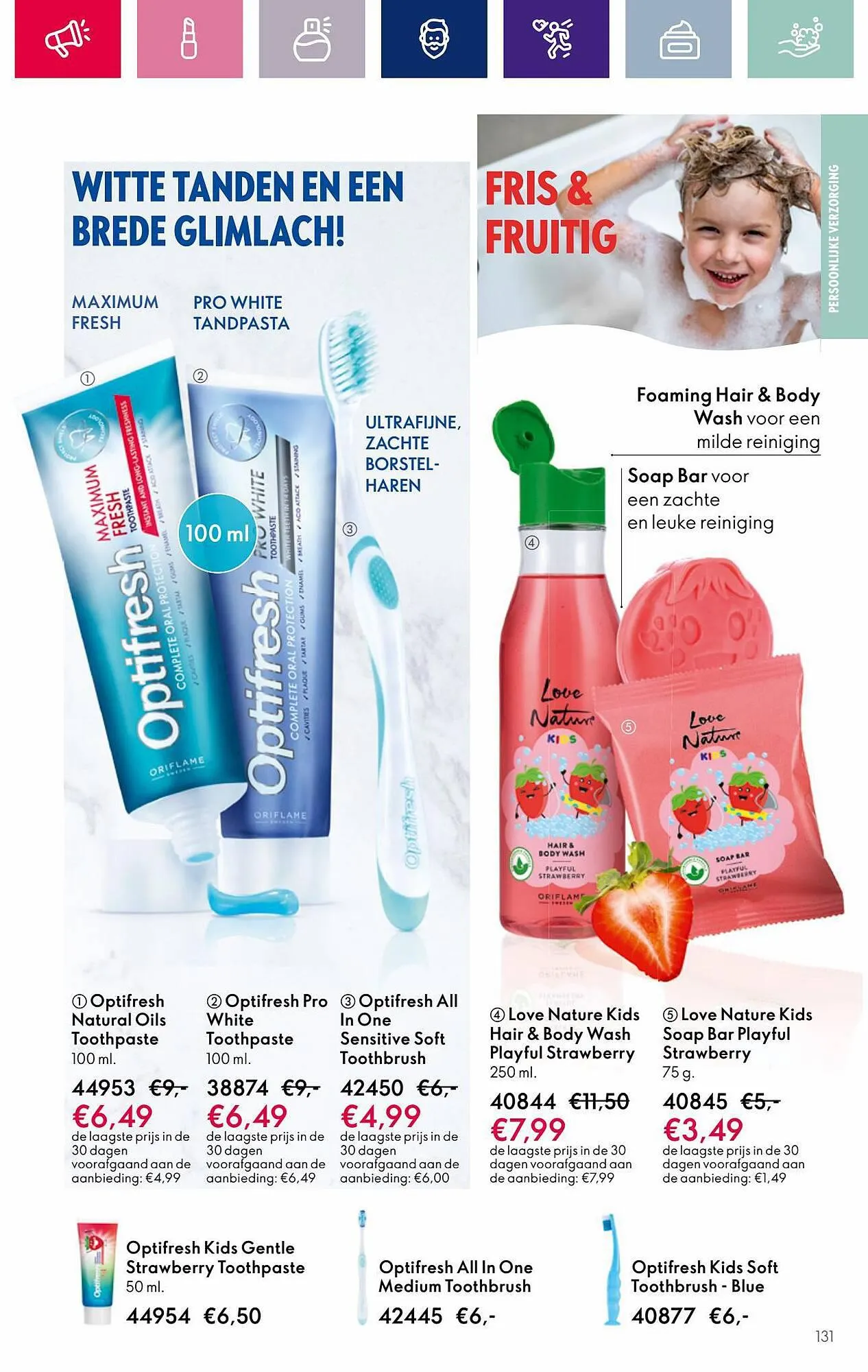 Oriflame folder van 25 oktober tot 7 november 2023 - Folder pagina 131