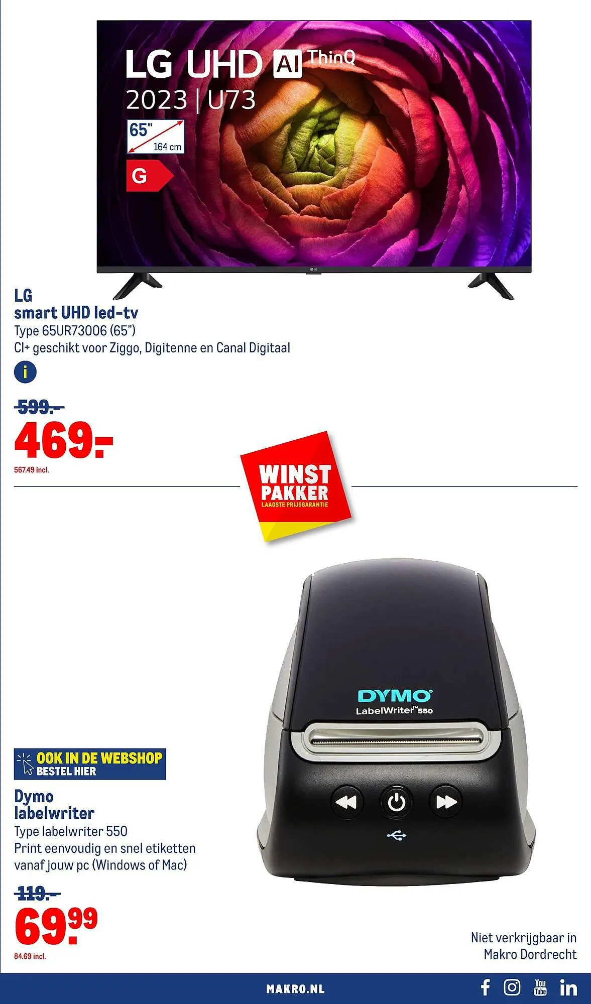 Makro Food folder van 5 maart tot 12 maart 2024 - Folder pagina 57