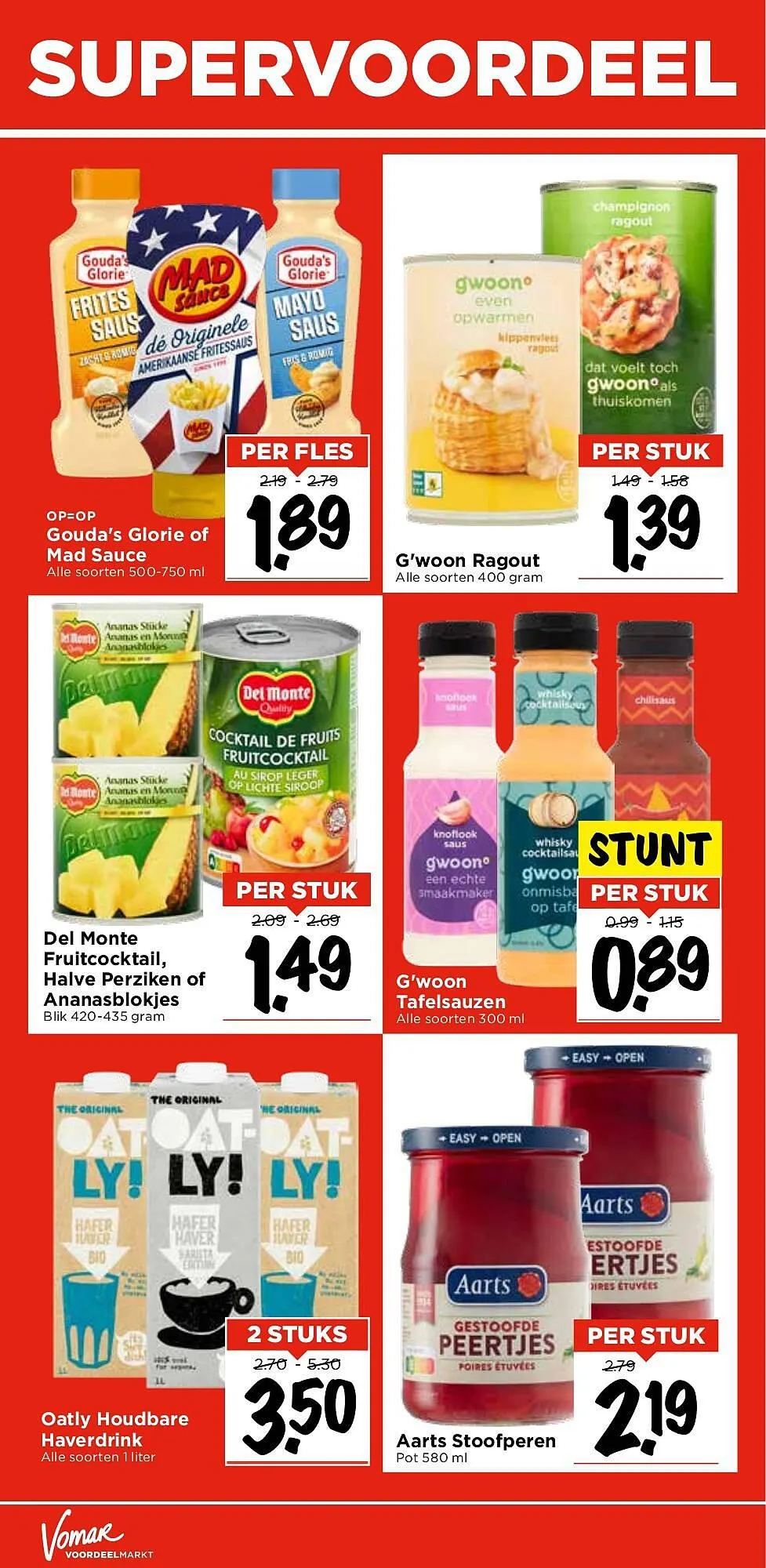 Vomar Voordeelmarkt weekend folder van 21 maart tot 23 maart 2024 - Folder pagina 26