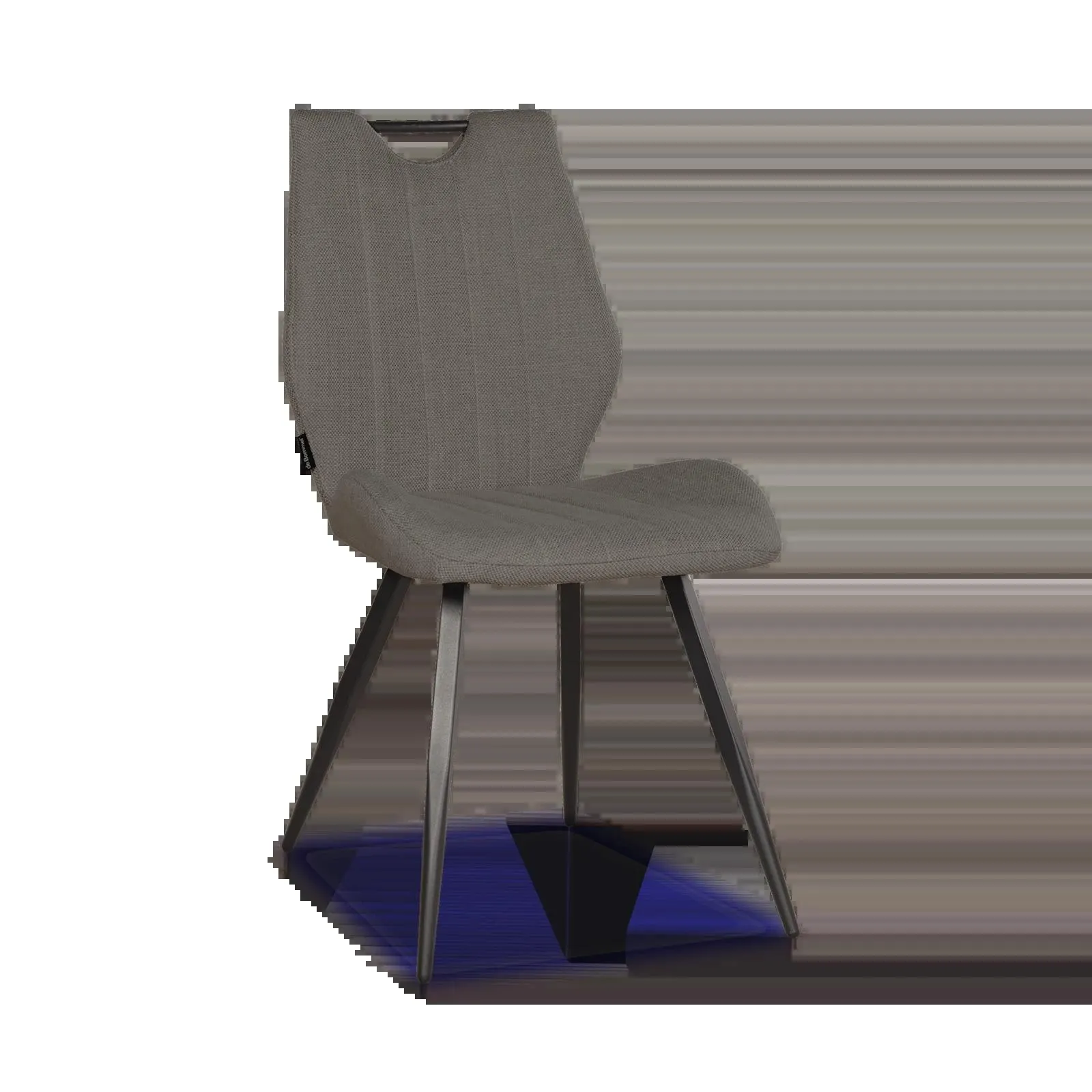 Eetkamerstoel Olivia (sale) - Crazy Donkergrijs (OP=OP)