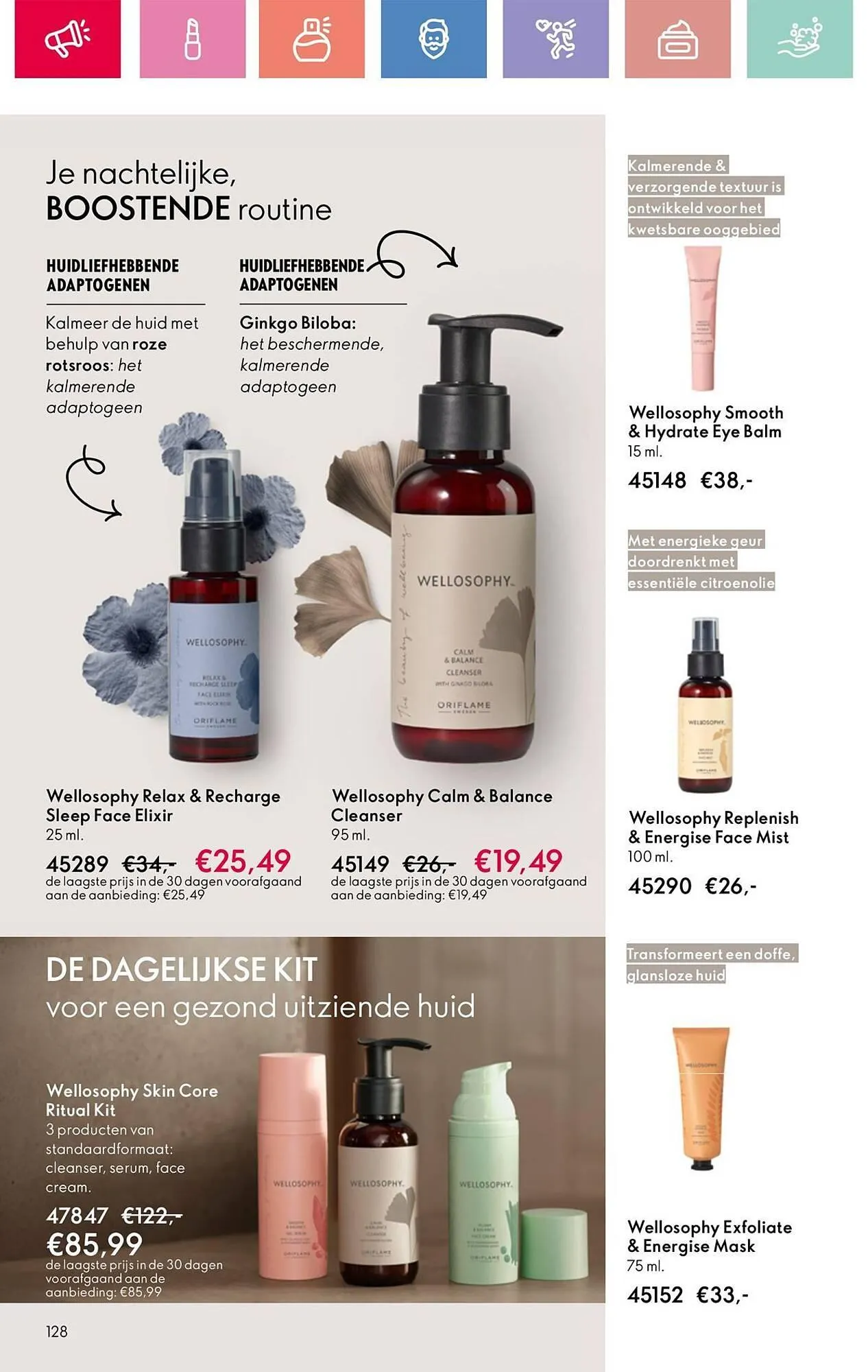 Oriflame folder van 22 juni tot 12 juli 2025 - Folder pagina 128
