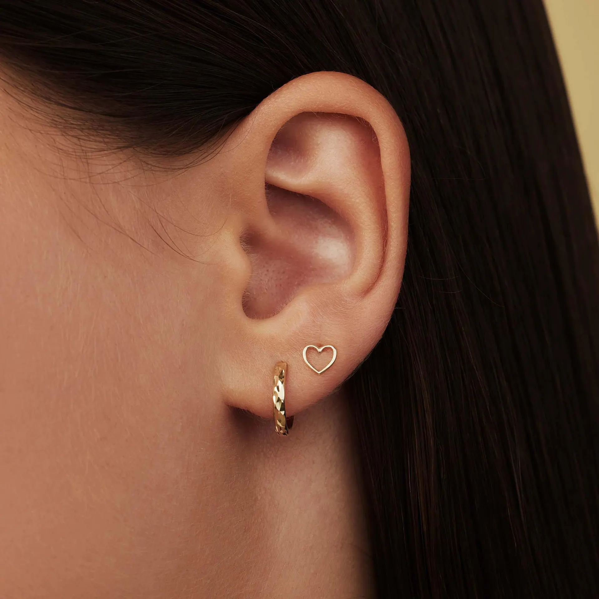 Isabel Bernard Rivoli Laura 14 karaat gouden creolen IB360146