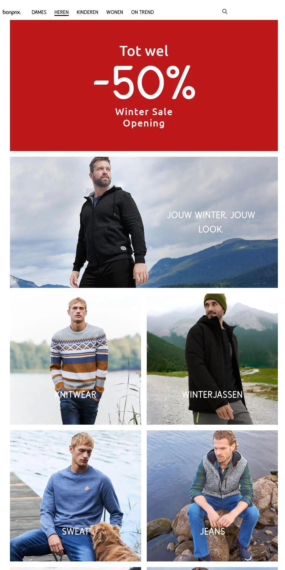 Bonprix Actuele folder van 15 december tot 21 december 2025 - Folder pagina 1