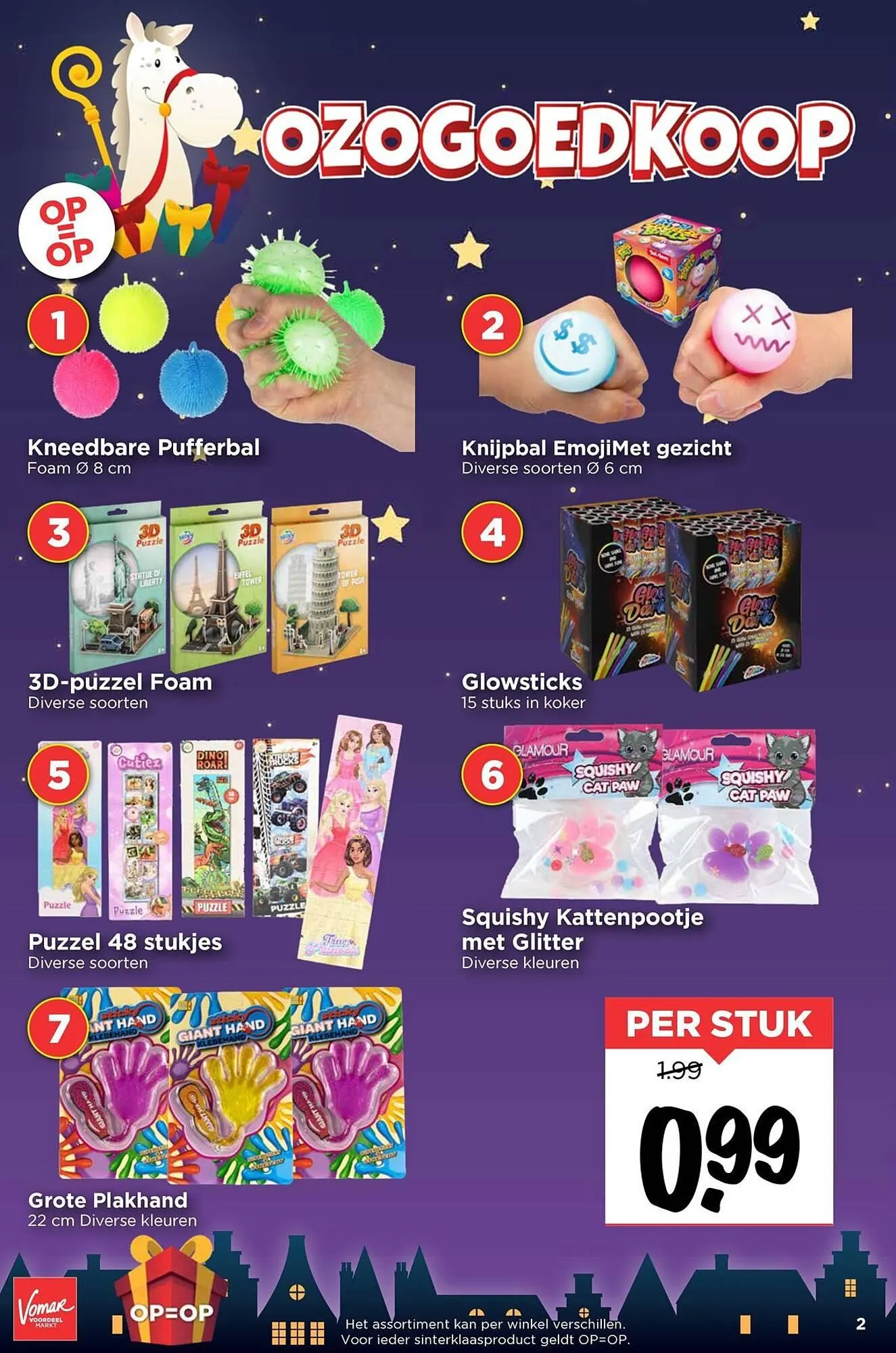 Vomar Voordeelmarkt folder van 23 oktober tot 6 november 2025 - Folder pagina 2