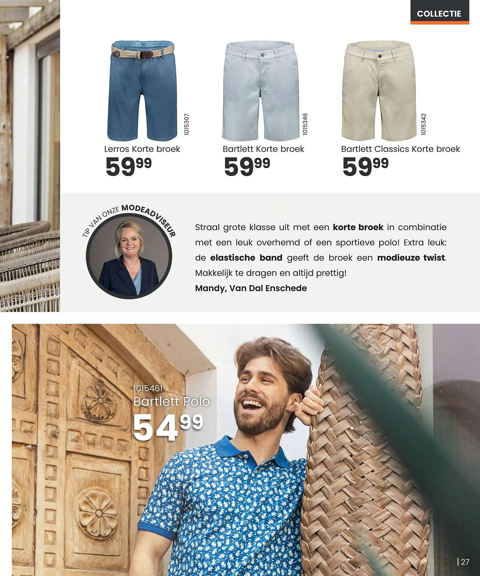 Van Dal Mannenmode folder van 1 juni tot 24 september 2025 - Folder pagina 27