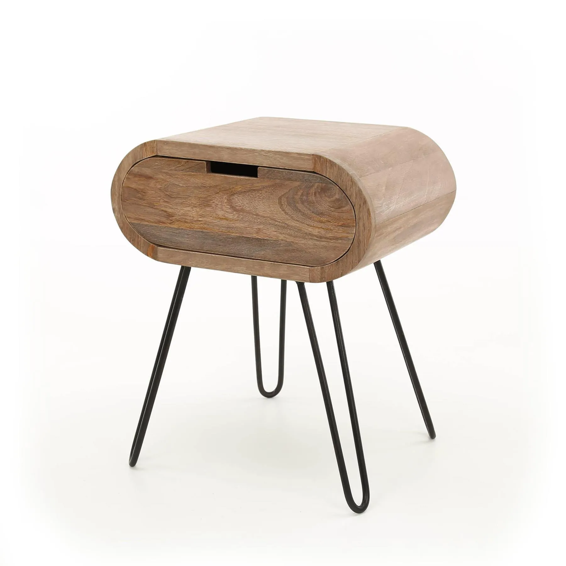 MOOS Bruce Nachtkastje - Mangohout