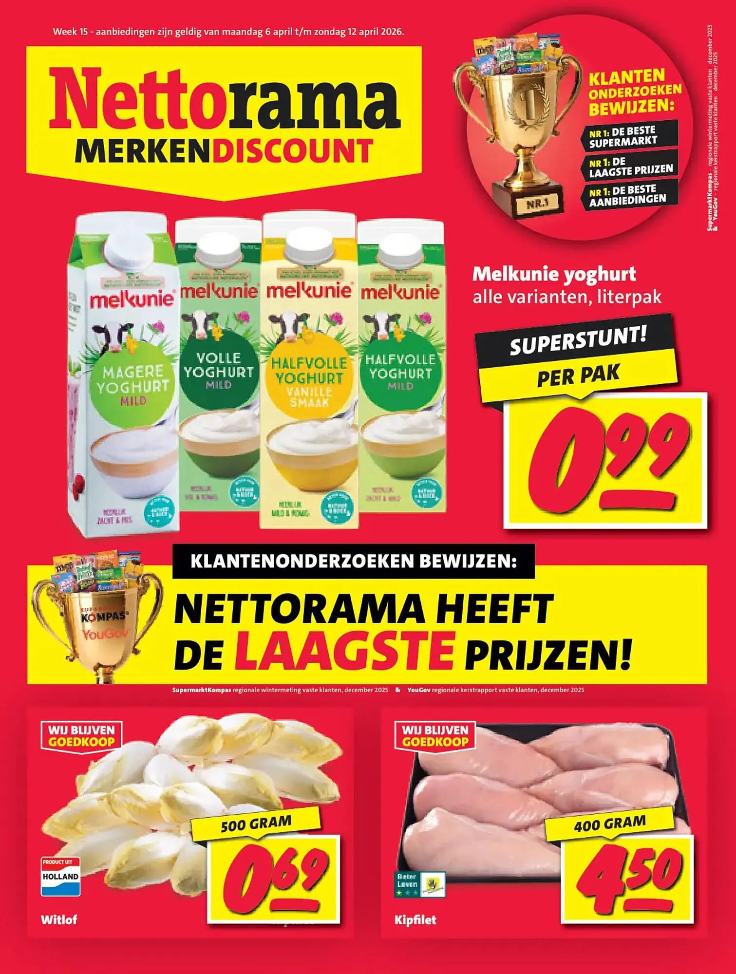 Nettorama folder van 6 april tot 12 april 2026 - Folder pagina 1
