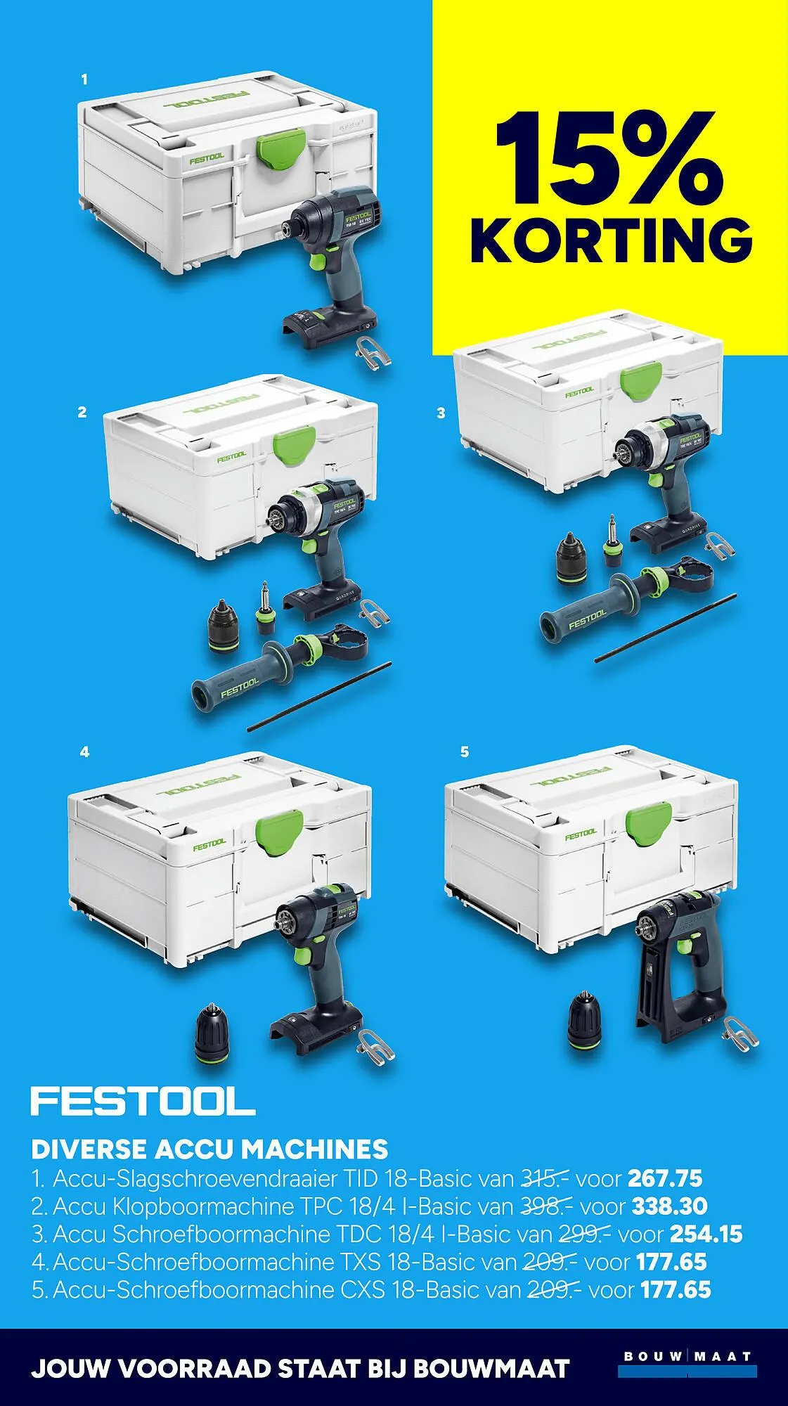 BOUWMAAT folder van 1 september tot 14 september 2025 - Folder pagina 12