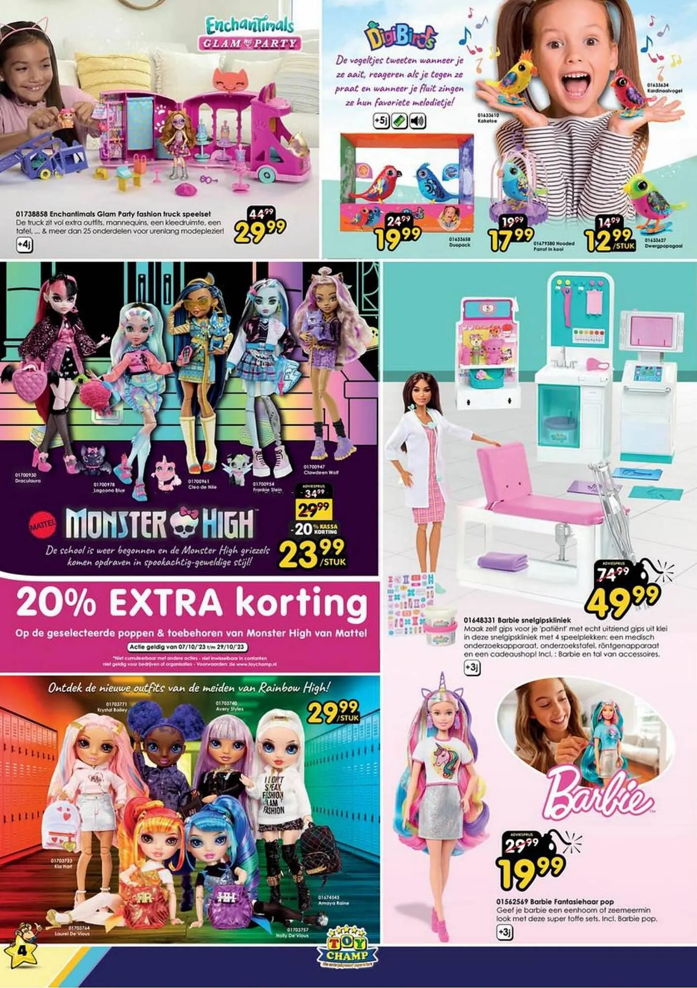 ToyChamp folder van 9 oktober tot 29 oktober 2023 - Folder pagina 4