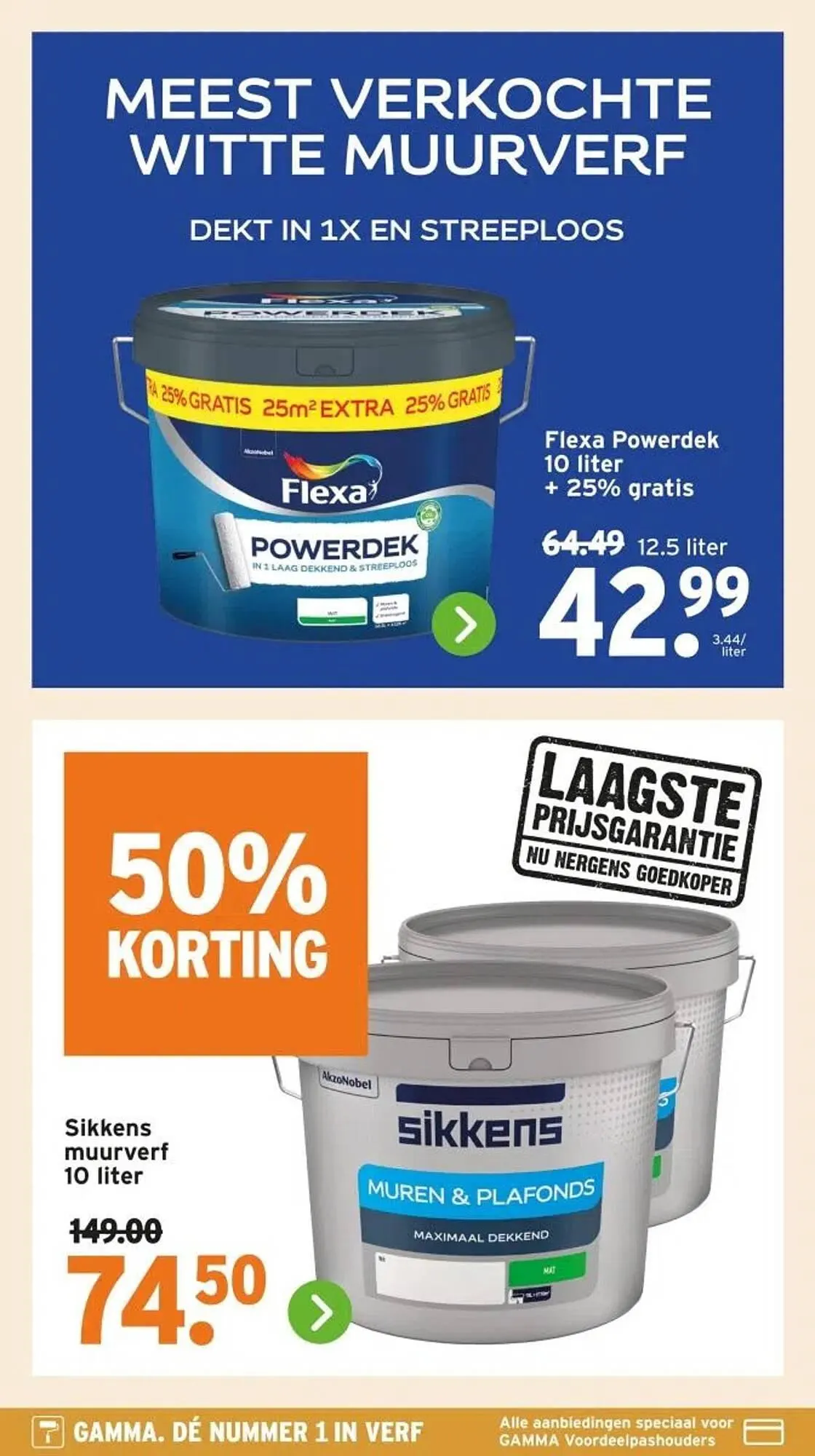 GAMMA folder van 7 juli tot 17 augustus 2025 - Folder pagina 4