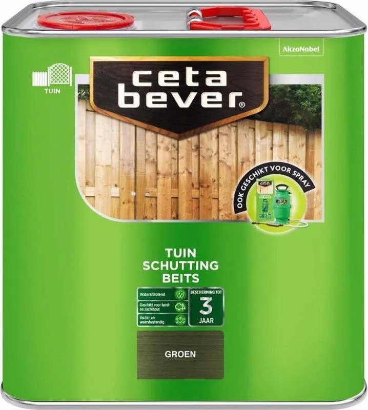 CetaBever Tuin Schuttingbeits Groen