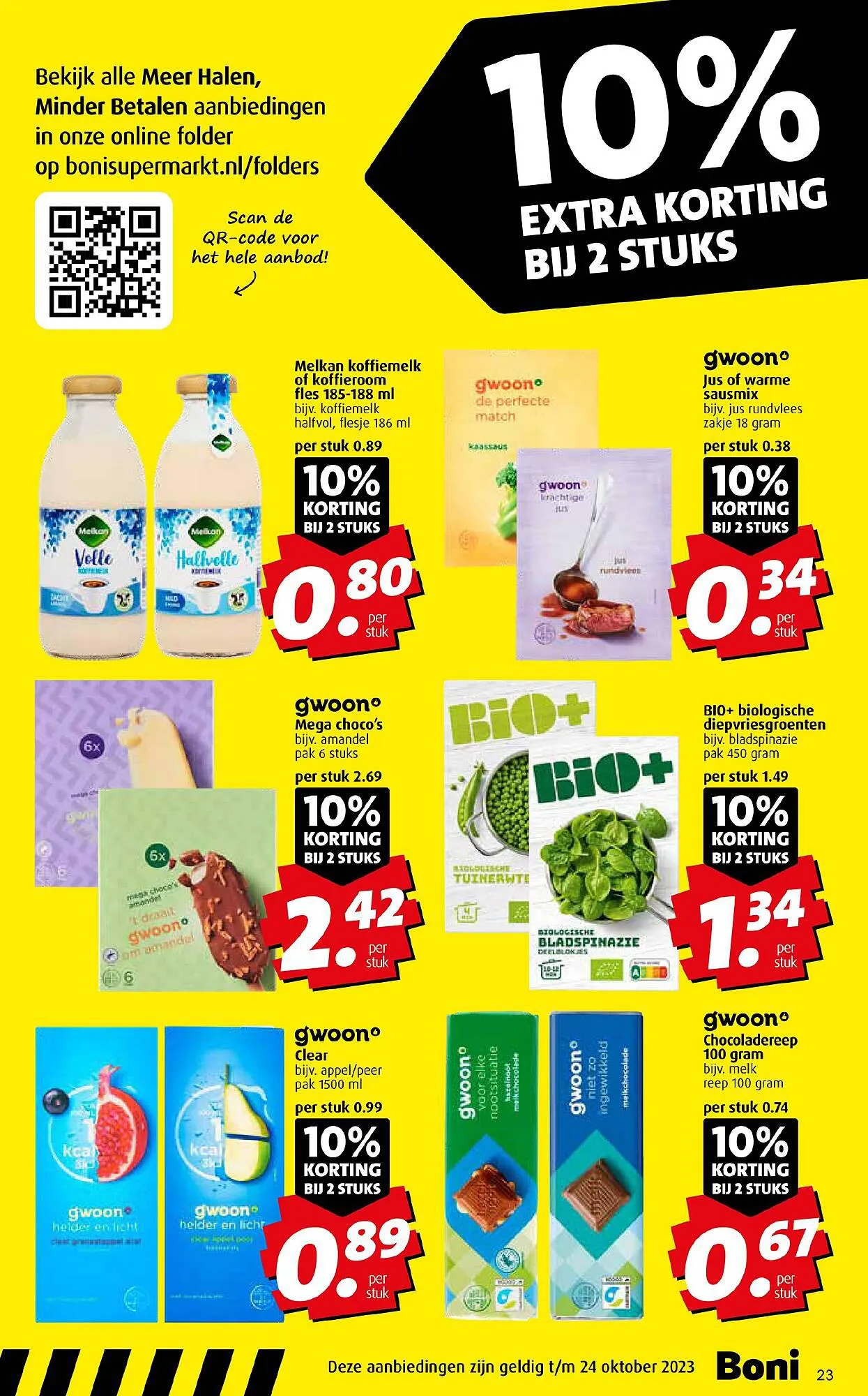 Boni folder van 30 augustus tot 5 september 2023 - Folder pagina 23
