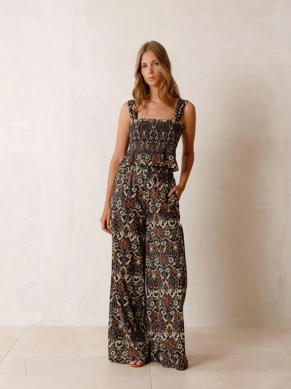 WILD LEG ETHNIC PANT