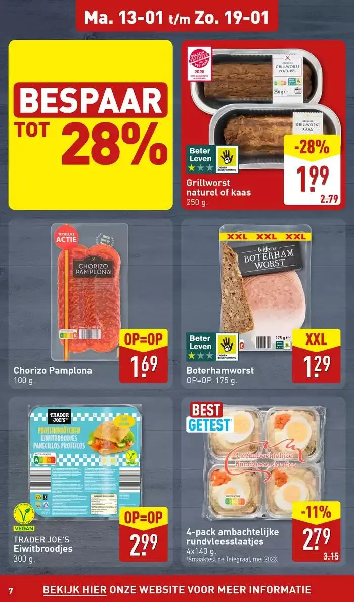 Exclusieve deals en koopjes van 9 januari tot 16 januari 2025 - Folder pagina 7