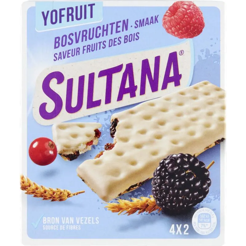 Sultana Yofruit bosvruchten smaak