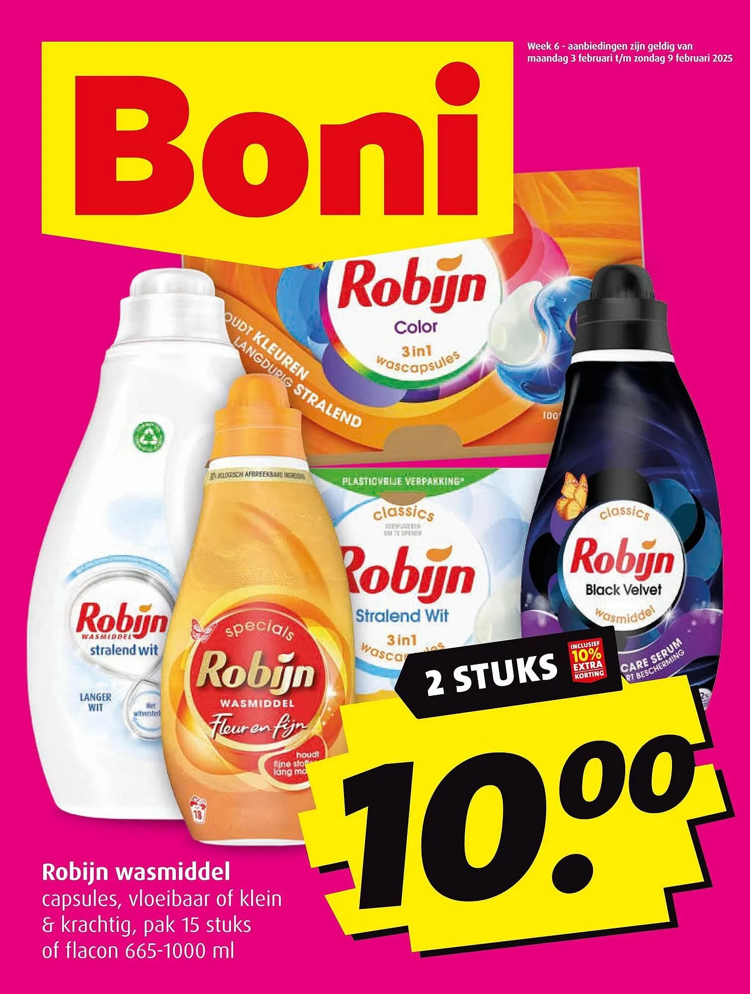 Boni folder van 3 februari tot 9 februari 2025 - Folder pagina 1