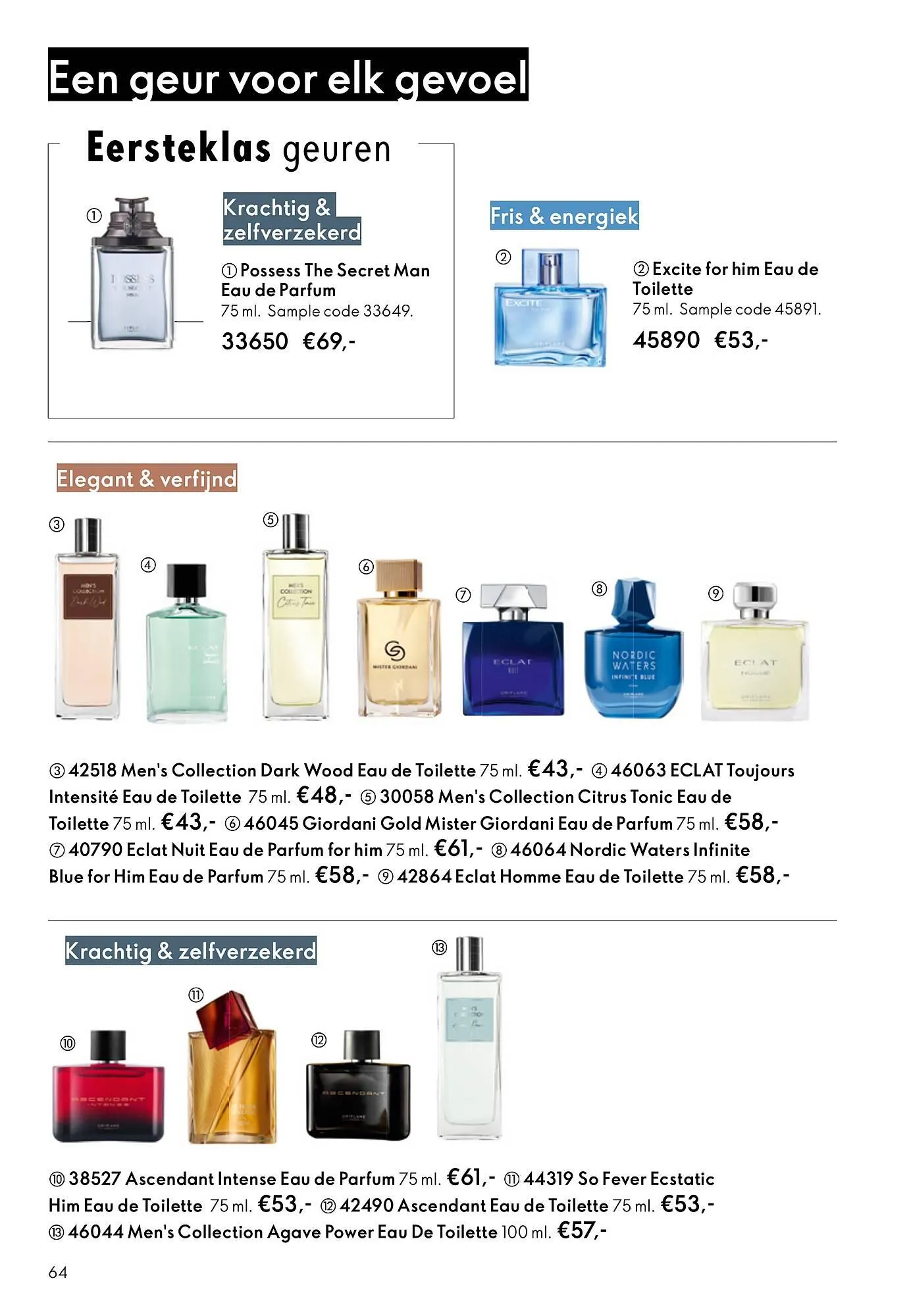 Oriflame brochure van 19 november tot 9 december 2025 - Folder pagina 64