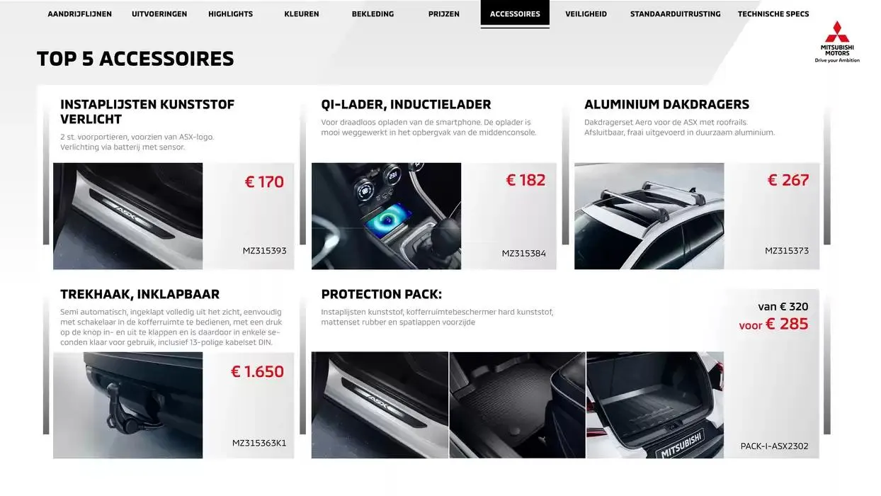 Mitsubishi Asx van 1 januari tot 1 januari 2026 - Folder pagina 15