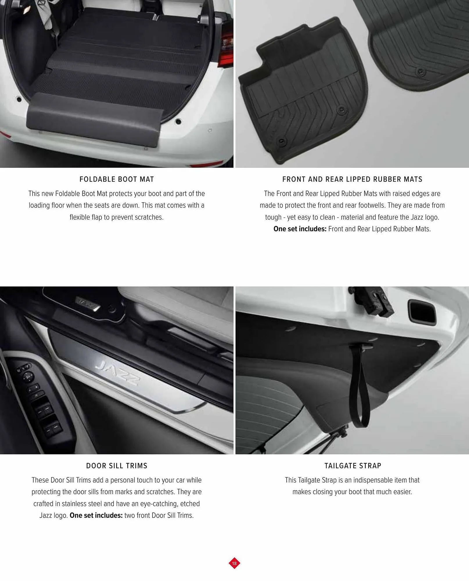 Honda jazz accessoires folder van 22 maart tot 22 maart 2024 - Folder pagina 19