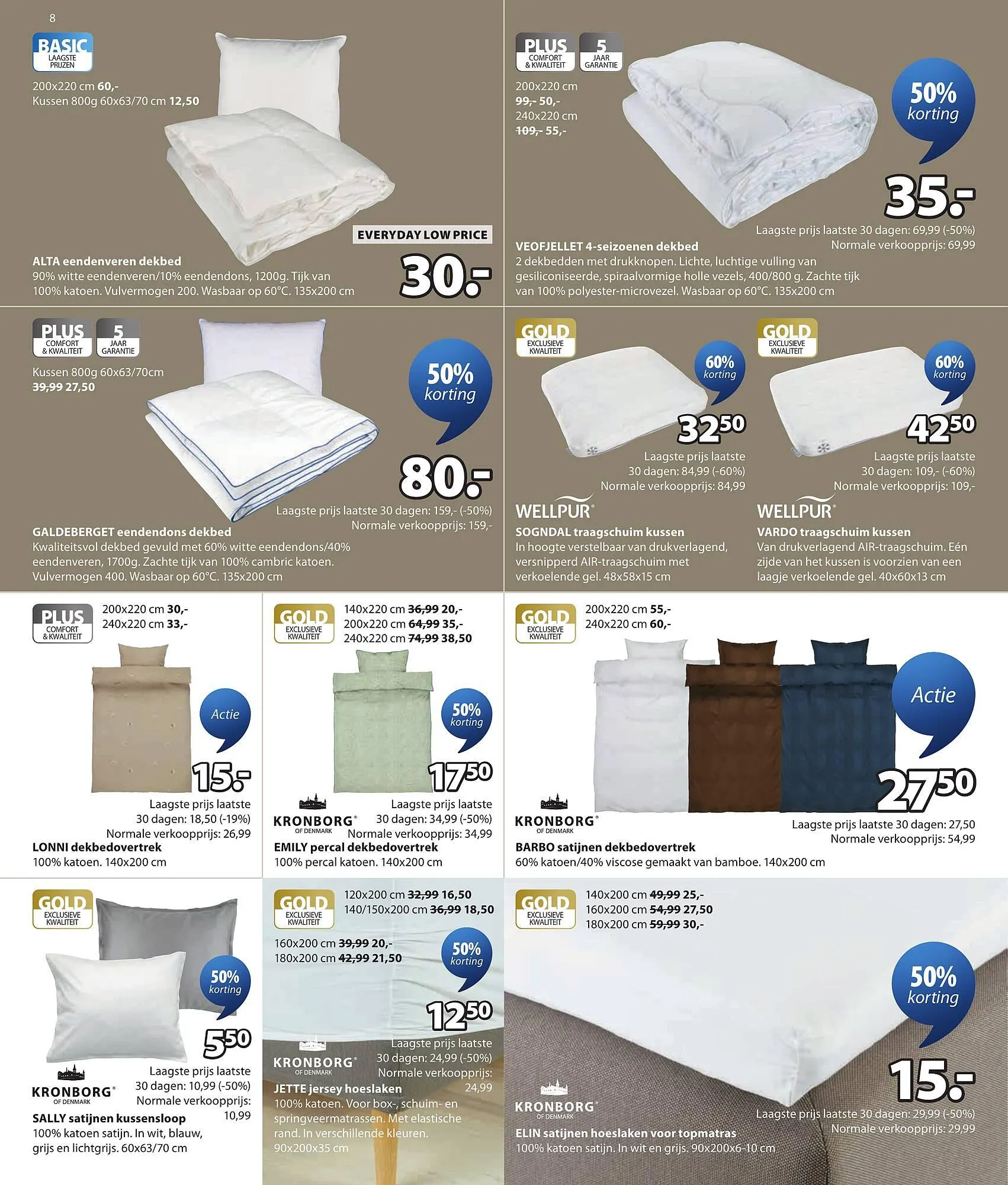 Jysk folder van 9 maart tot 22 maart 2026 - Folder pagina 8