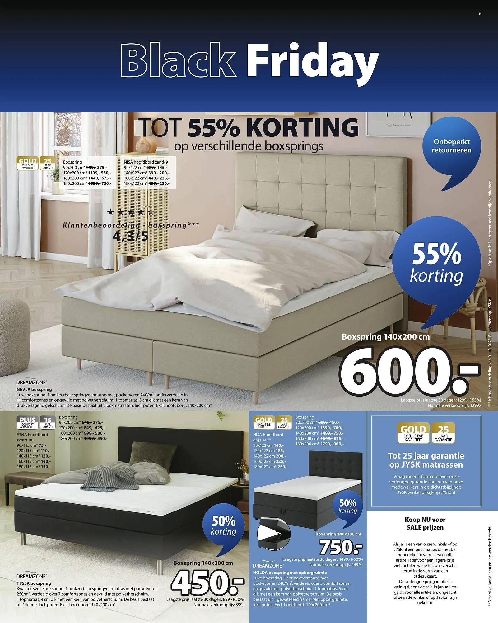 Jysk folder van 24 november tot 1 december 2025 - Folder pagina 9