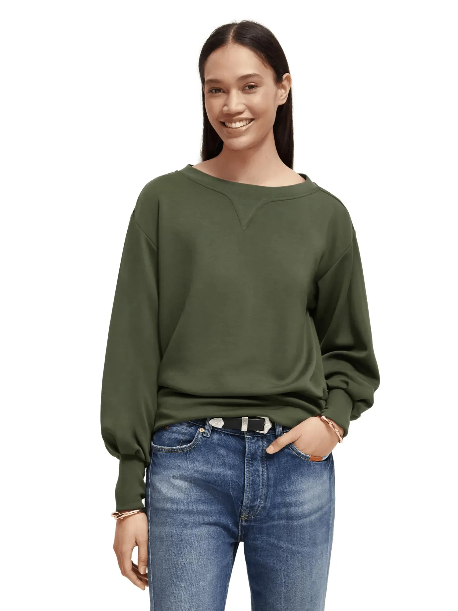 Boatneck sweatshirt