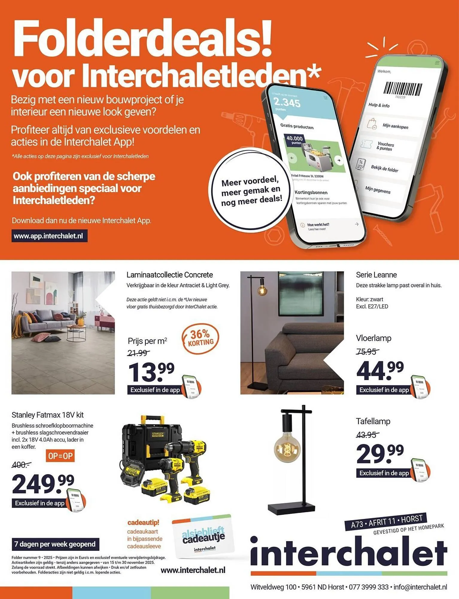 Inter Chalet folder van 15 november tot 30 november 2025 - Folder pagina 9