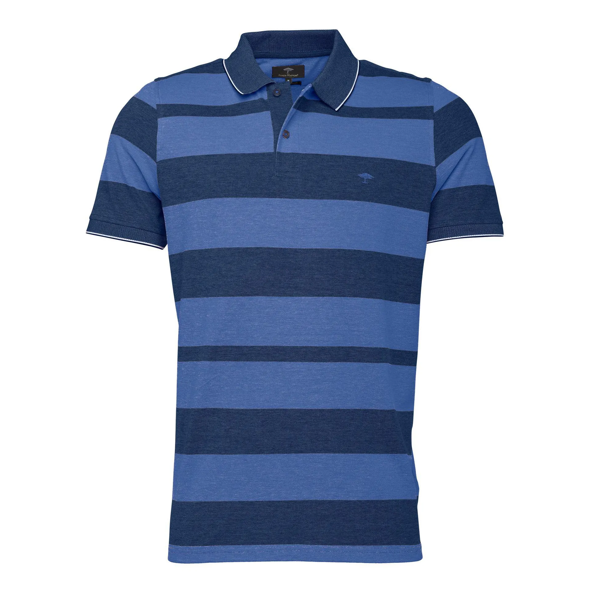 Gestreepte Polo Korte Mouw