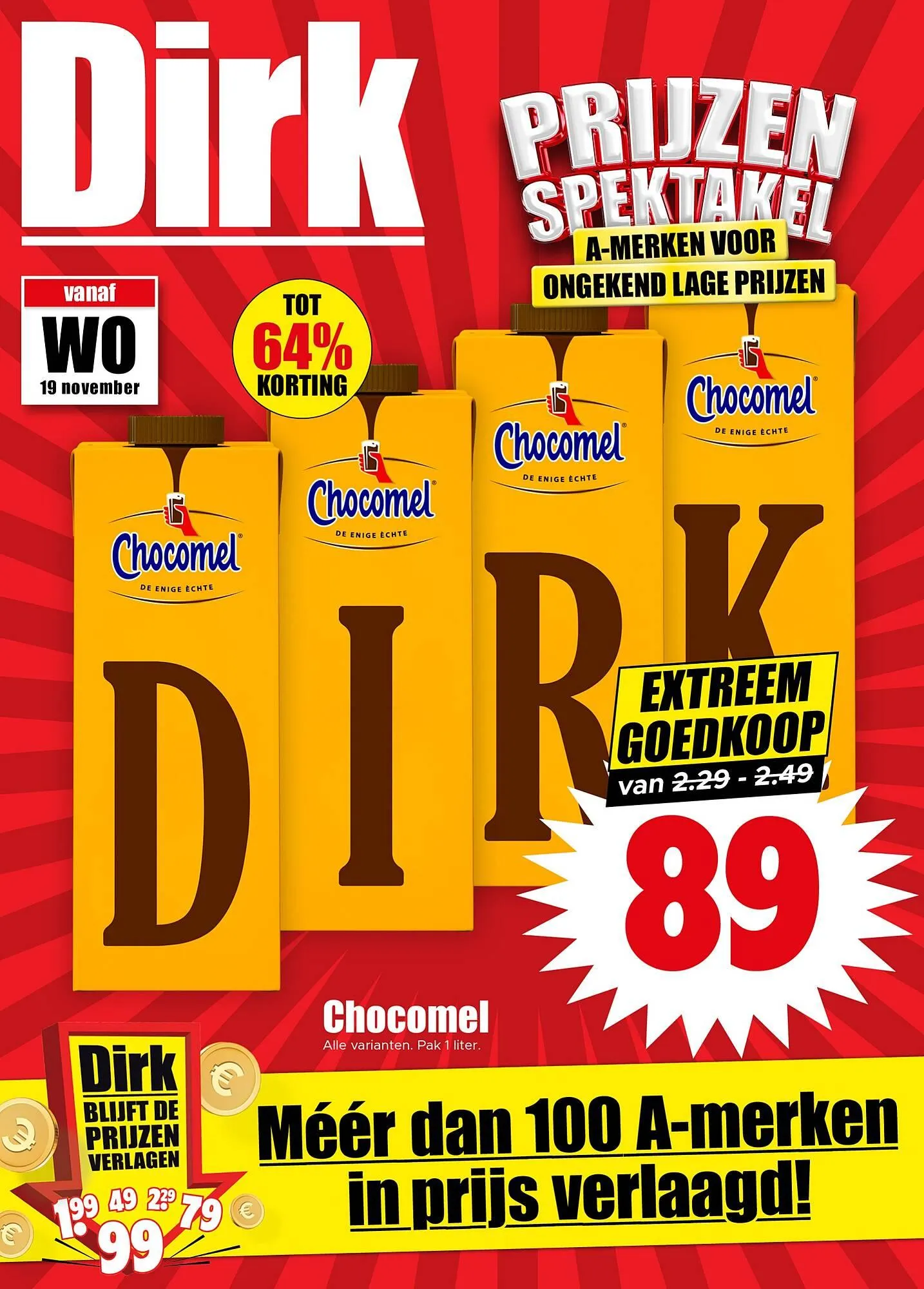 Dirk folder van 19 november tot 25 november 2025 - Folder pagina 1