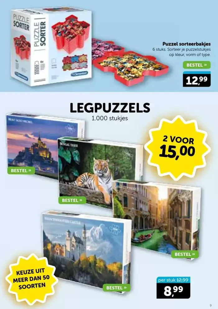 Folder Boekenvoordeel van 7 oktober tot 13 oktober 2024 - folder pagina 9