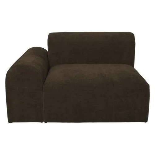 Urban Nature Culture modulaire seater Tao AL, dark brown - 120 * 100 * 74 CM