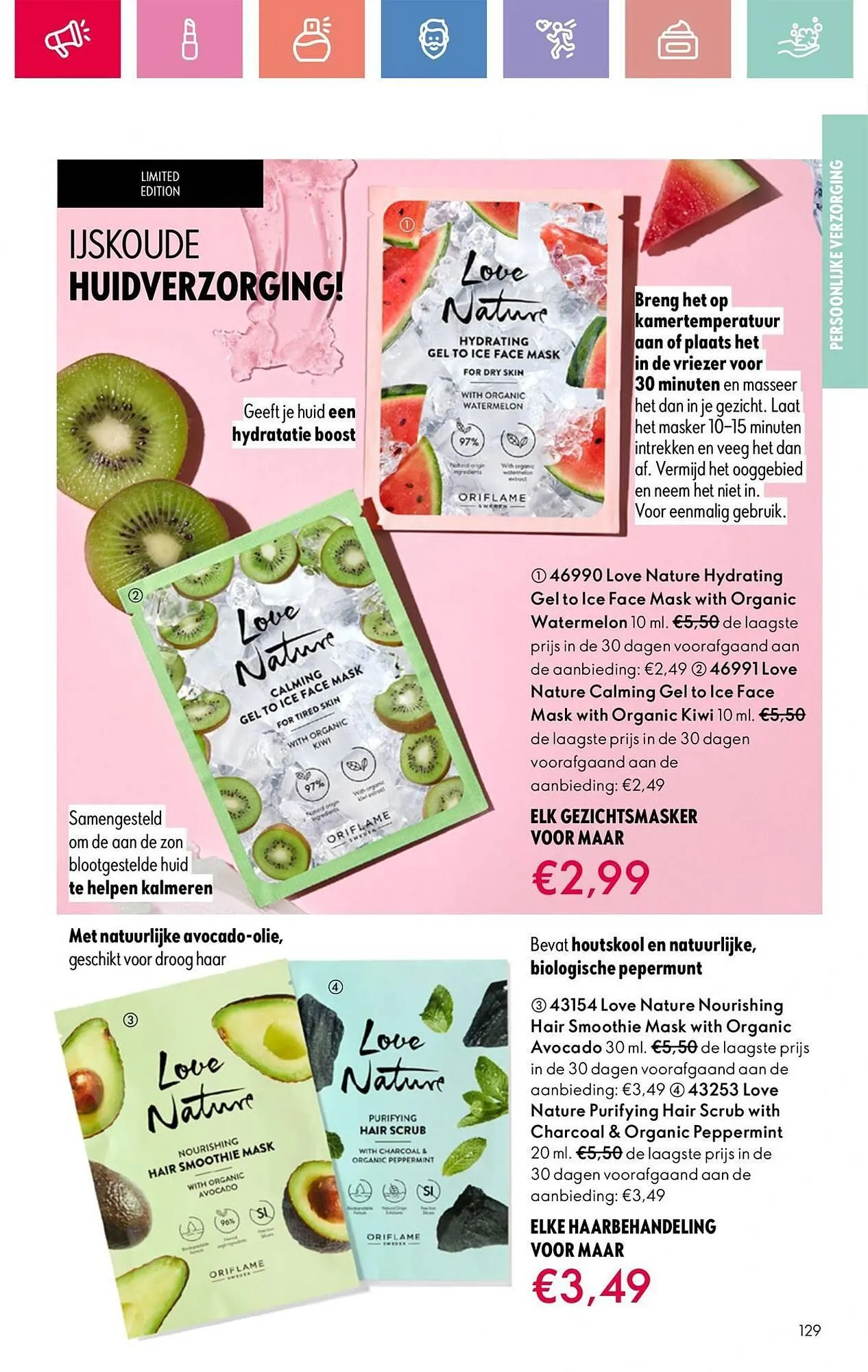 Oriflame folder van 24 augustus tot 13 september 2025 - Folder pagina 129