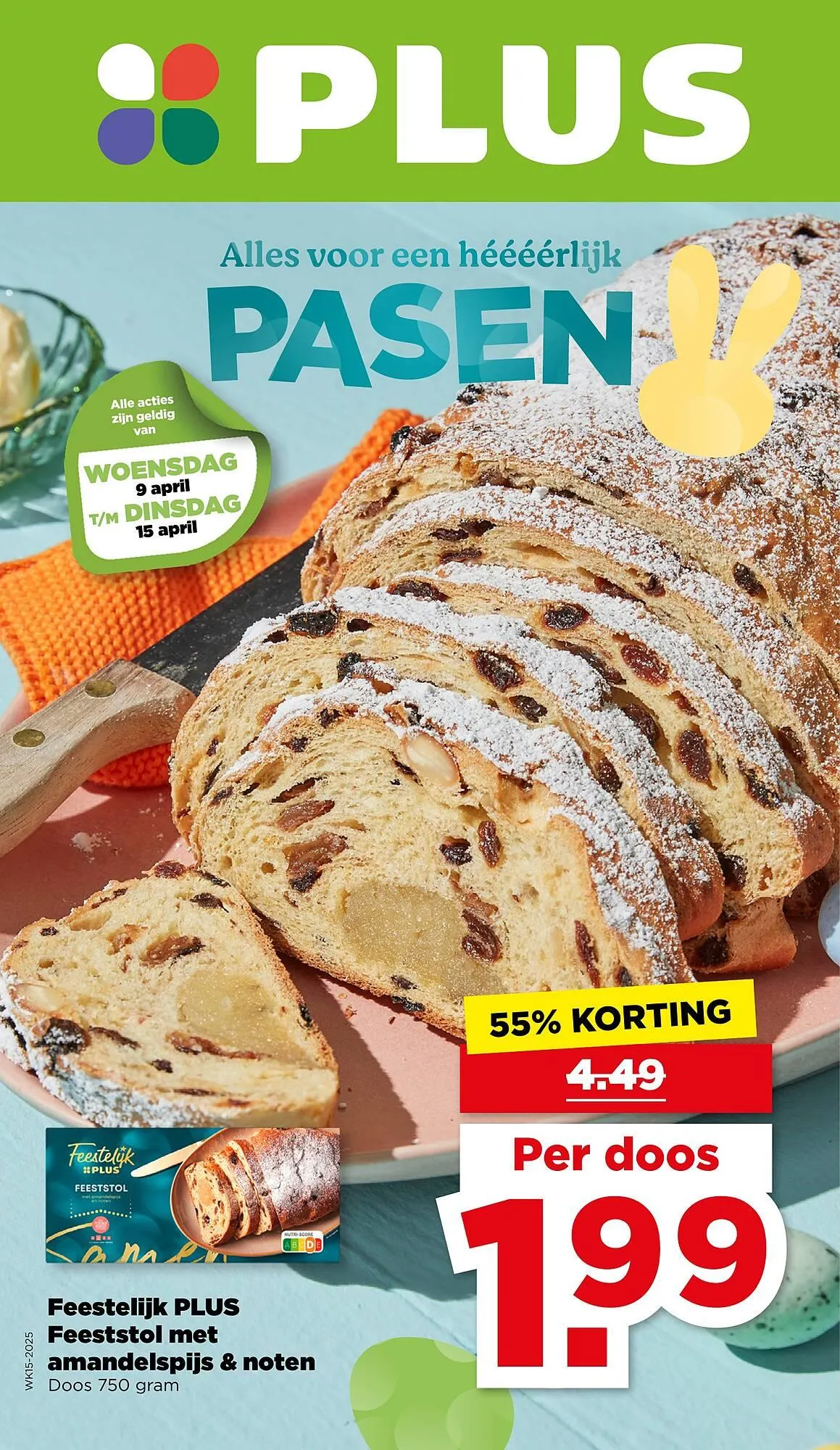 PLUS folder van 9 april tot 15 april 2025 - Folder pagina 1