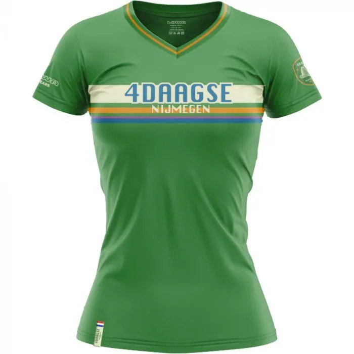 4Daagse Official shirt dames groen
