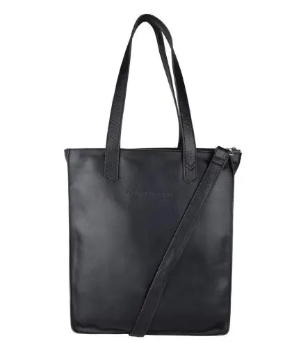 Cowboysbag Laptoptas / Werktas / Schoudertas Dames 13 Inch Leer Buckley Zwart