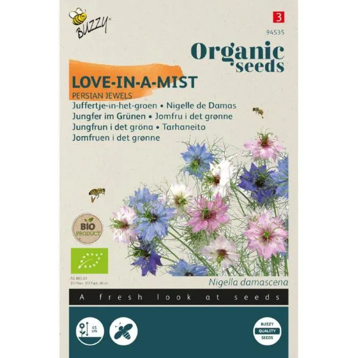 Juffertje-In-Het-Groen Persian Jewels Organic Seeds (Bio)