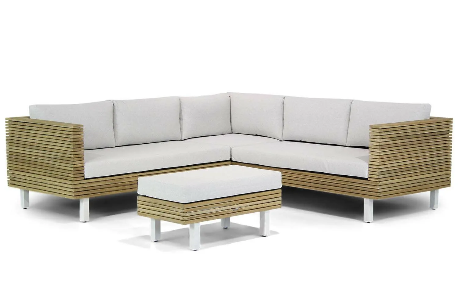 Lifestyle Long Beach hoek loungeset 4-delig