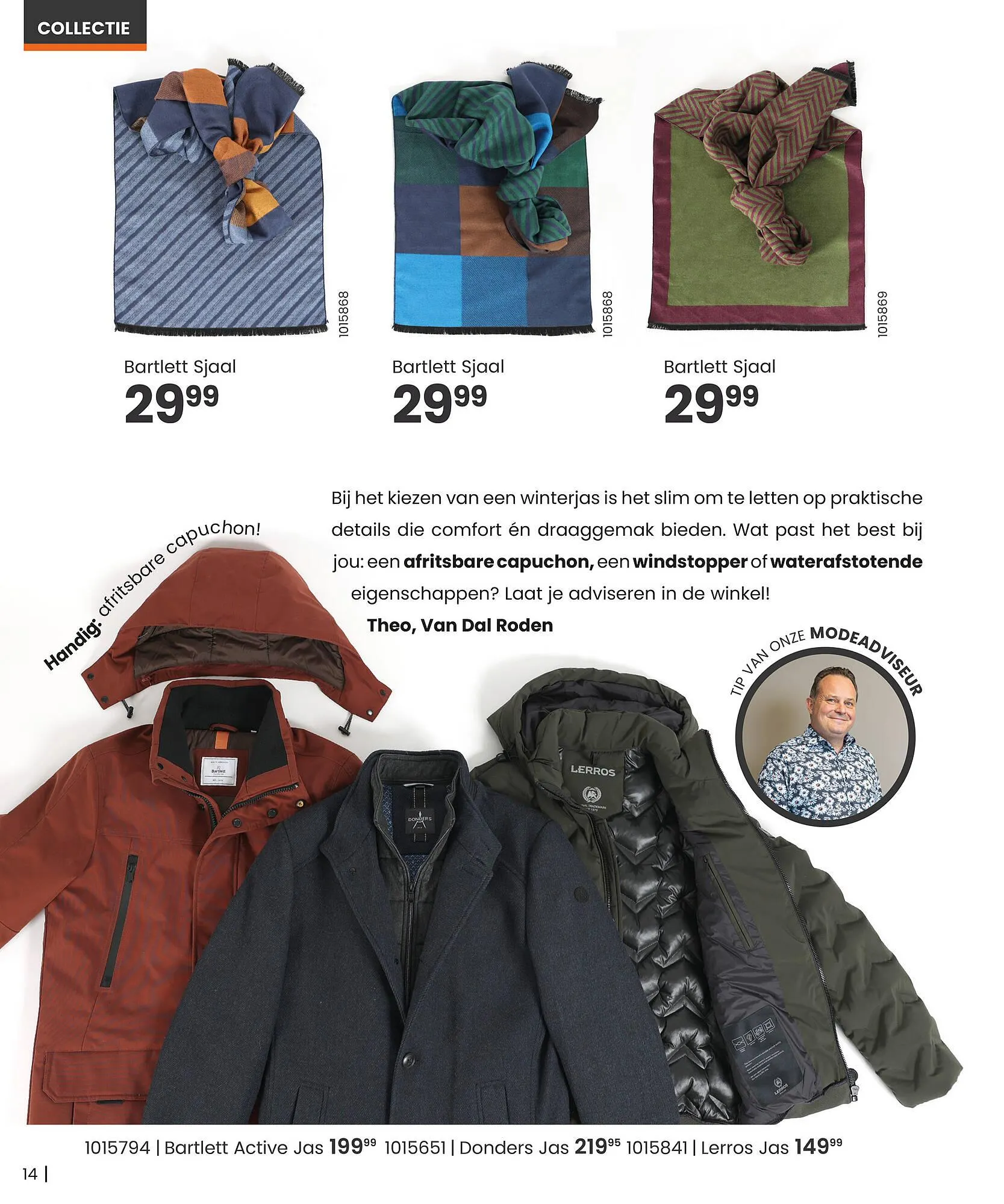 Van Dal Mannenmode folder van 10 oktober tot 31 december 2025 - Folder pagina 14