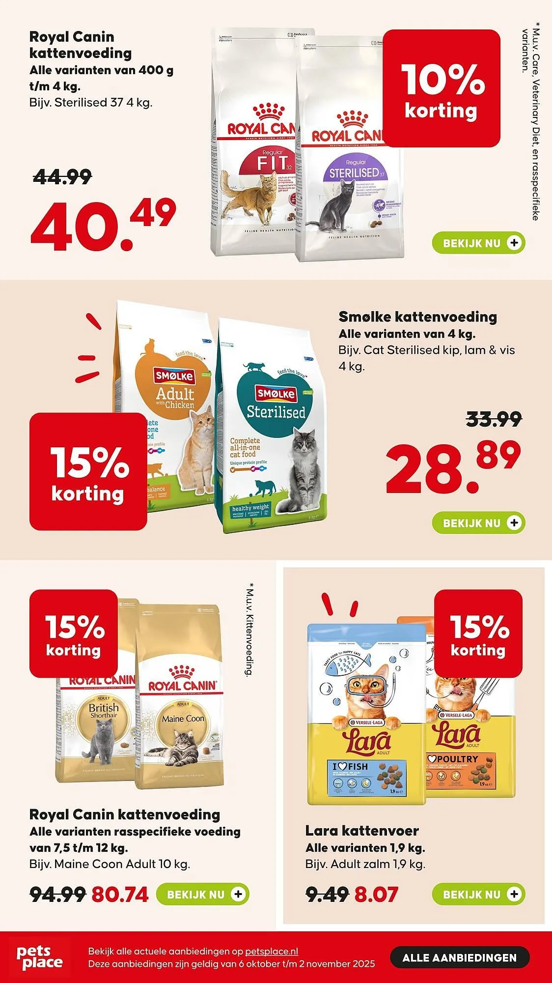Pets Place folder van 19 oktober tot 2 november 2025 - Folder pagina 8