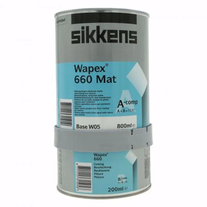 Sikkens Wapex 660 Mat 2-componenten