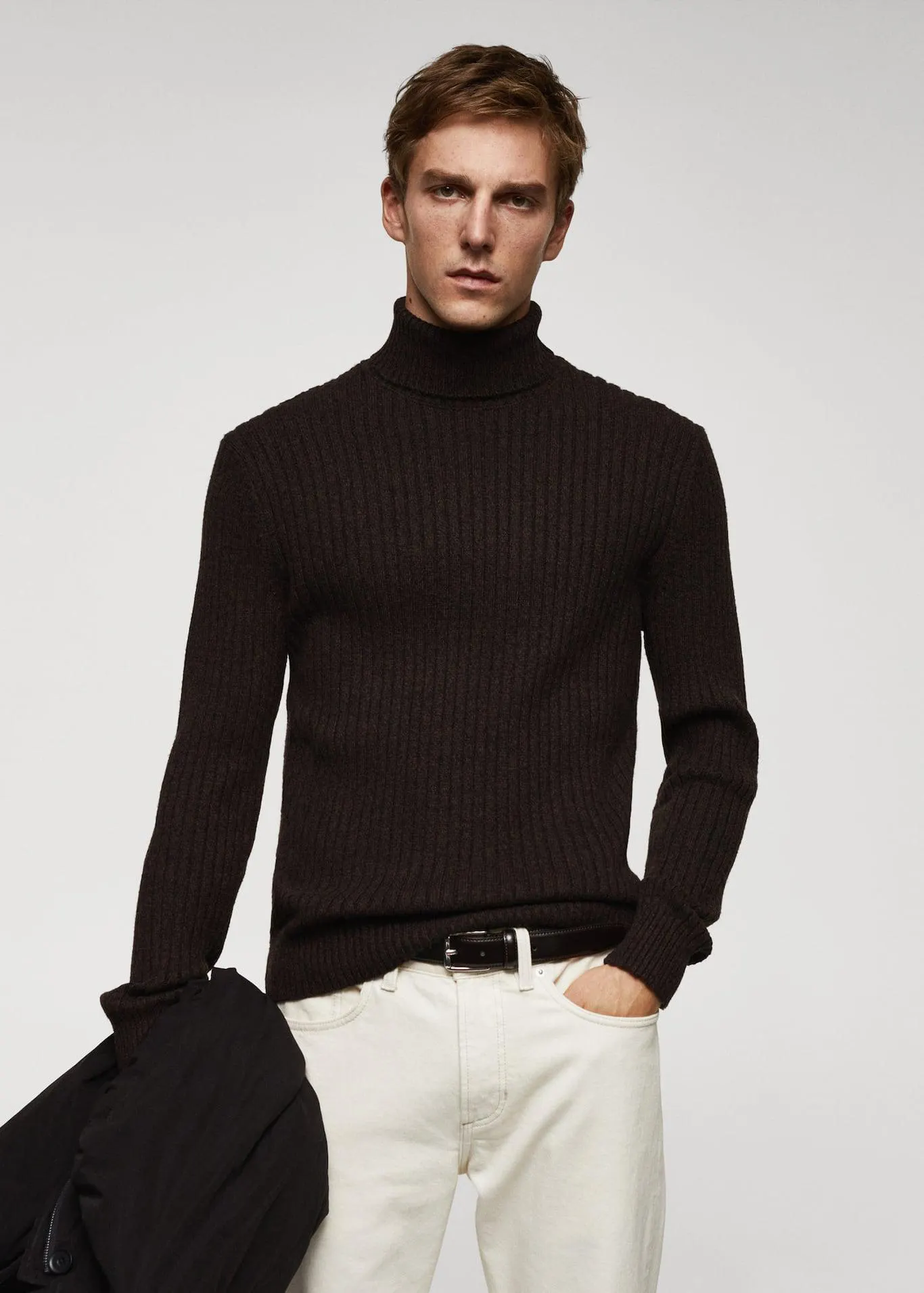 Geribde wollen coltrui