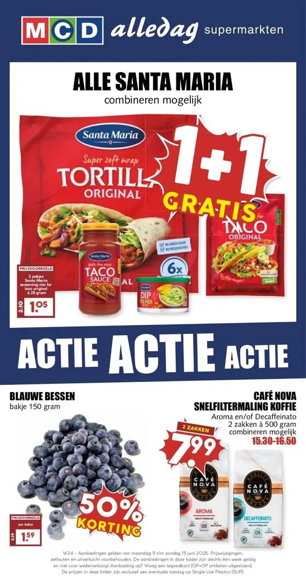 MCD Supermarkt folder van 9 juni tot 15 juni 2025 - Folder pagina 1