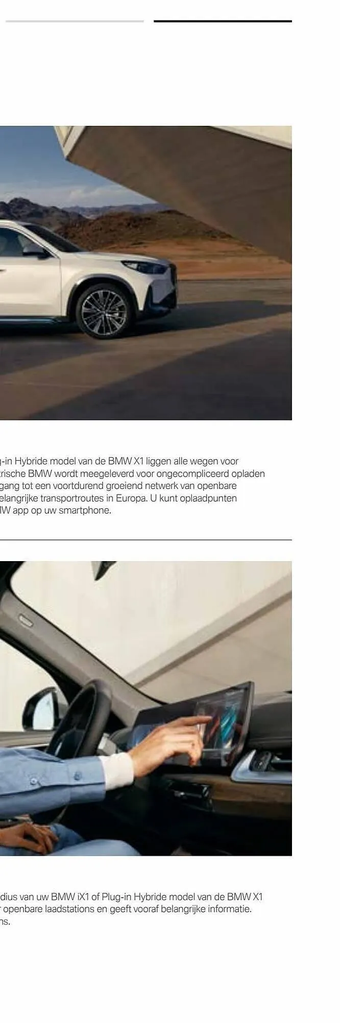 BMW folder - iX1 & X1 van 31 december tot 31 december 2023 - Folder pagina 129
