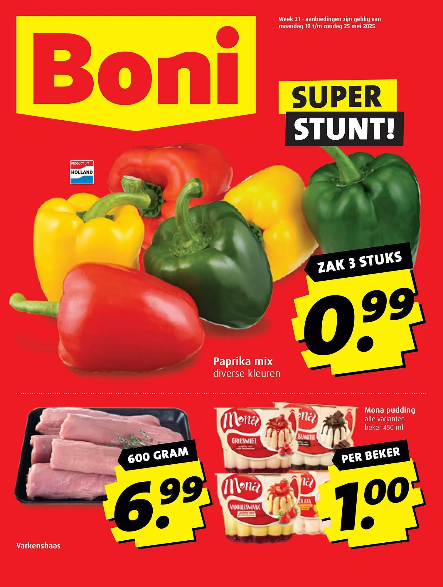 Boni folder van 19 mei tot 25 mei 2025 - Folder pagina 1