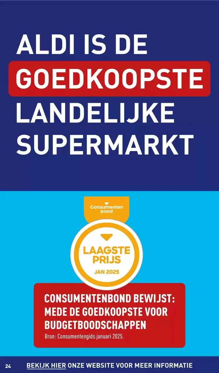 Folder Aldi van 8 januari tot 15 januari 2025 - Folder pagina 24