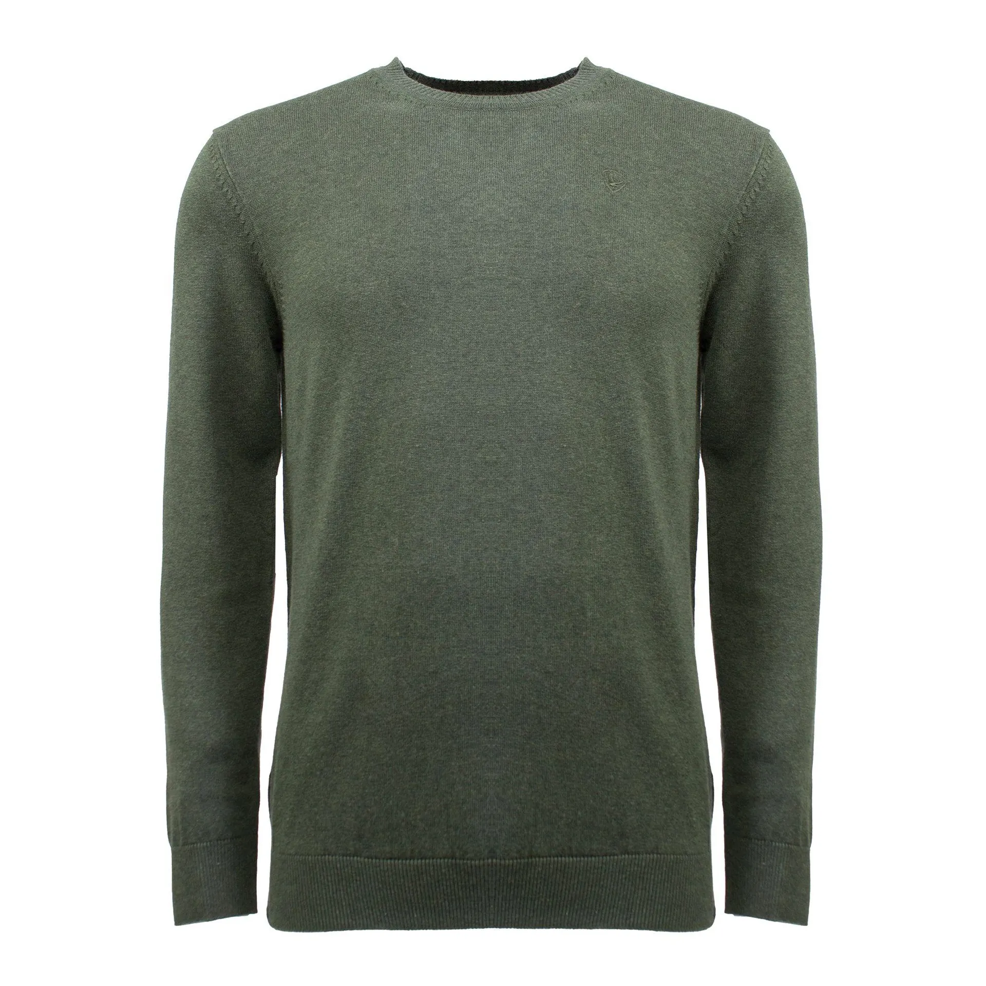 organic katoenen trui donkergroen