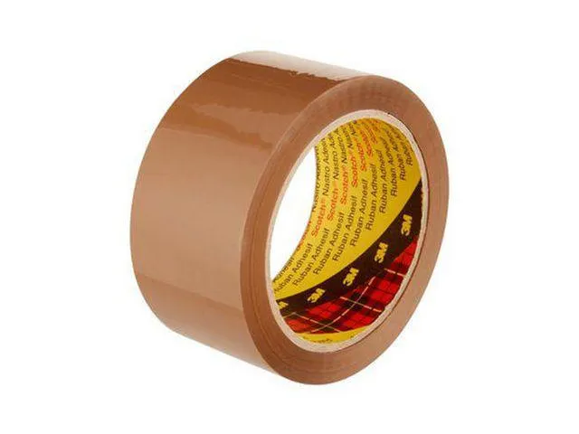 Scotch 309 Verpakkingstape PP, 50 mm x 66 m, Bruin