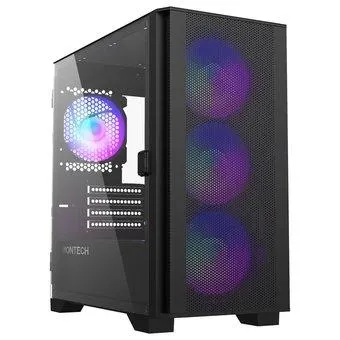 Montech AIR 100 ARGB, Micro-ATX, Zwart