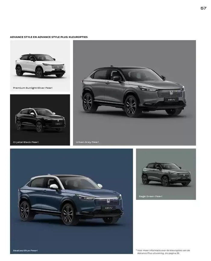 HR-V van 19 november tot 30 juni 2025 - Folder pagina 57